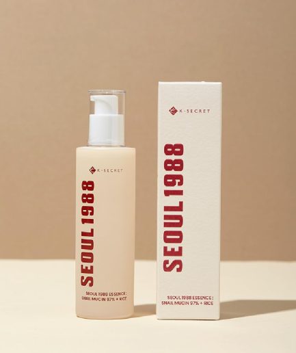 KSECRET SEOUL Snail Mucin 97% + Rice Essence is a skin repairing essence