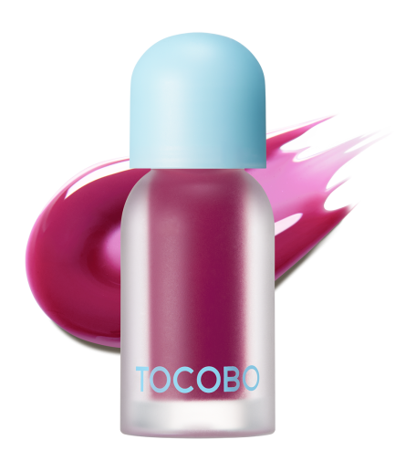 TOCOBO Juicy Berry Plumping Lip Oil 02 Berry Brandy is a radiant, non-sticky lip oil that delivers shine, lip hydration and plumping