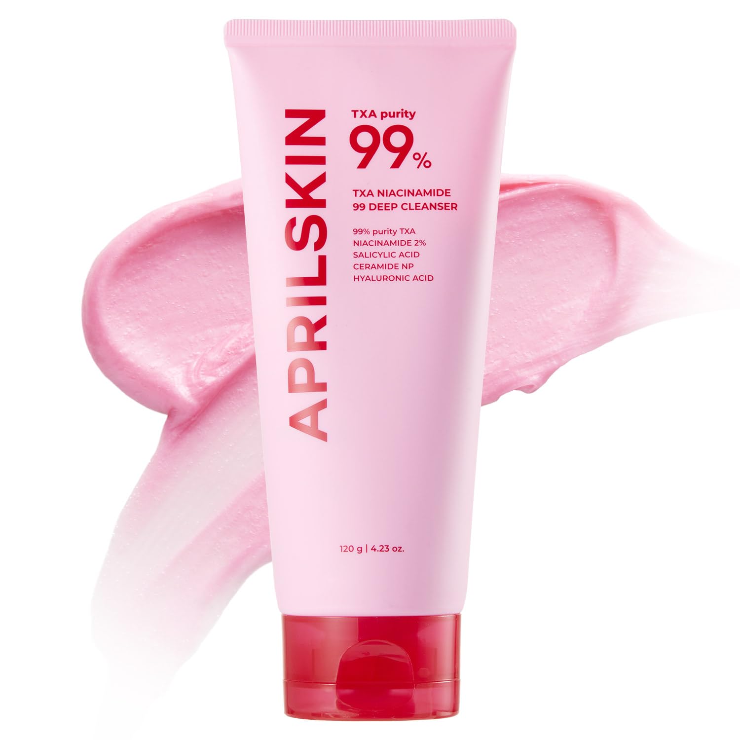 APRILSKIN TXA Niacinamide 99 Deep Cleanser APRILSKIN TXA Niacinamide 99 Deep Cleanser adheres to skin helping to absorb and lift away blackheads, pore-clogging impurities and excess sebum for a smoother skin.