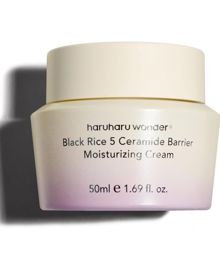 HARUHARU Wonder Black Rice 5 Ceramide Barrier Moisturizing Cream is infused with encapsulated ceramide capsules