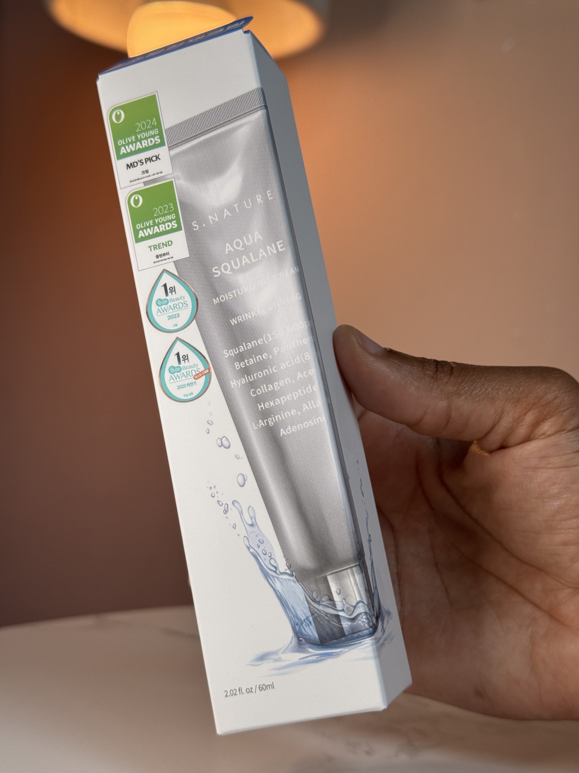 S.NATURE Aqua Squalane Moisturising Cream 60ml S.NATURE Aqua Squalane Moisturising Cream for mature dry sensitive dehydrated skin