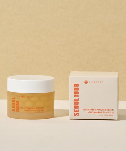 KSECRET SEOUL 1988 Capsule Cream: Niacinamide 5% + Yuja cream in jar