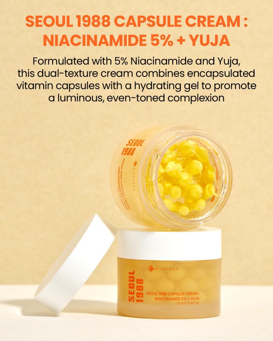 KSECRET SEOUL 1988 Capsule Cream: Niacinamide 5% + Yuja • Forté