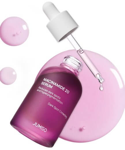 JUMISO Niacinamide 20 Serum on white backdrop