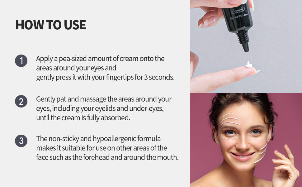 Benton Fermentation Eye Cream how to use