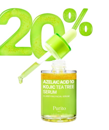 Purito Seoul Azelaic Acid 10 Kojic Tea Tree Serum