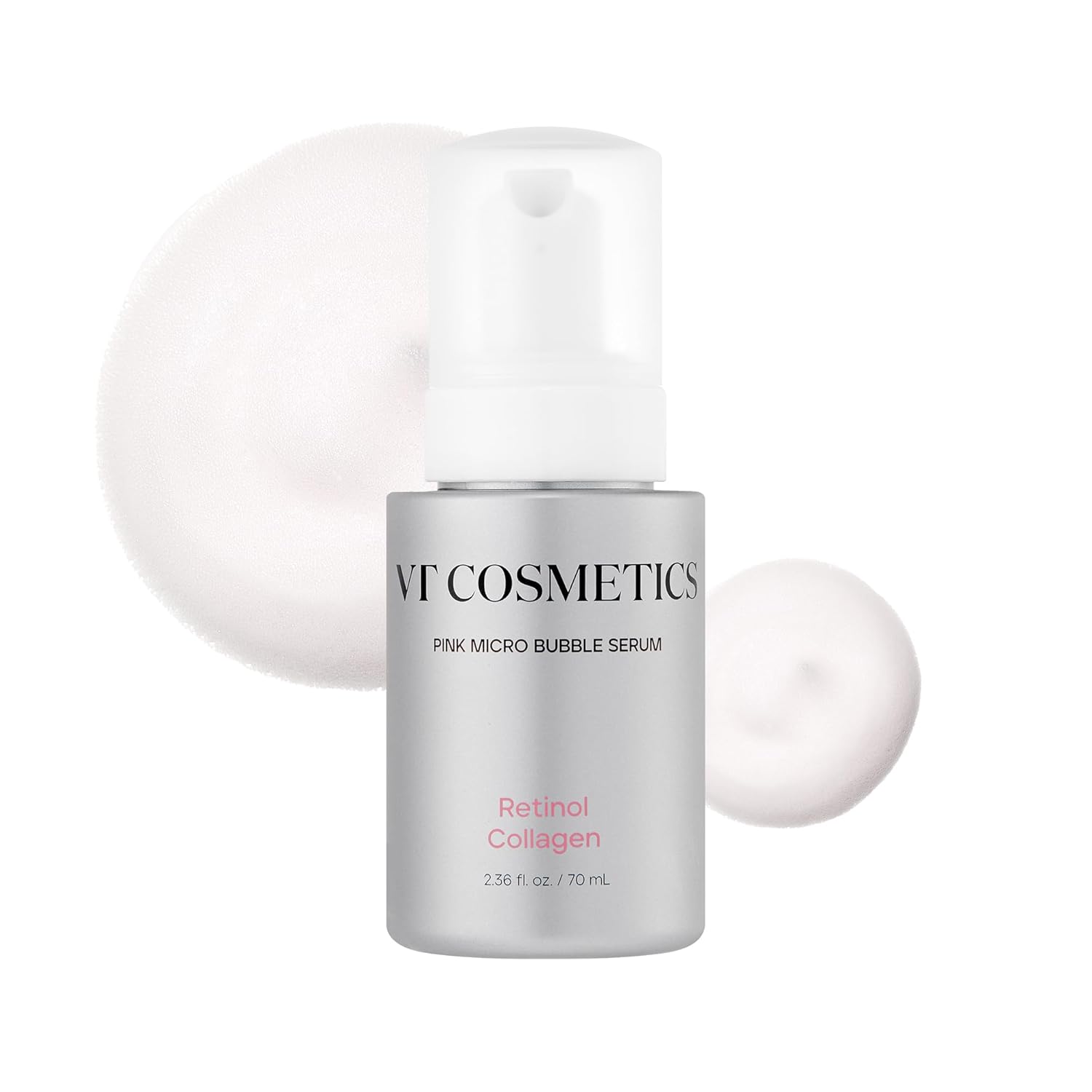 VT Cosmetics Retinol Collagen Pink Micro Bubble Serum VT Cosmetics Retinol Collagen Pink Micro Bubble Serum