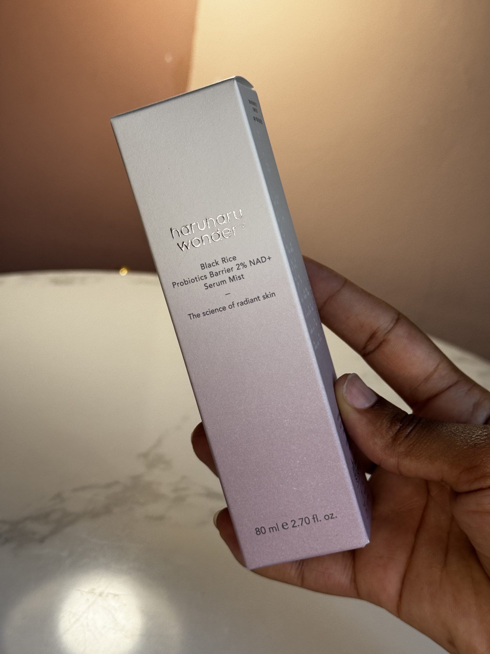 Haruharu Wonder Black Rice Probiotics Barrier NAD+ Serum Mist - forte shopping skincare kbeauty kenya Haruharu Wonder Black Rice Probiotics Barrier NAD+ Serum Mist forte shopping skincare kbeauty kenya