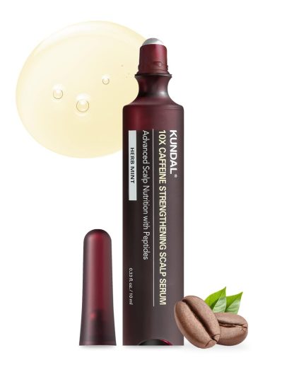 KUNDAL 10x caffeine strengthening scalp serum