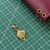 Gold Tone Folio Charms - Jellyfish
